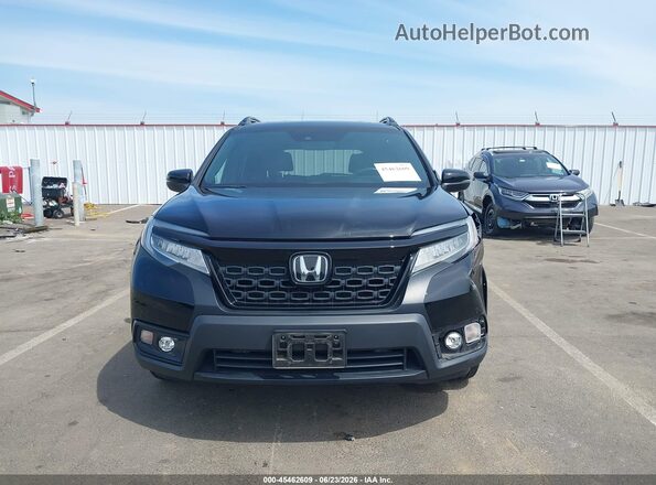5FNYF8H93MB036629 2021 HONDA PASSPORT Black Вид щитка приладів