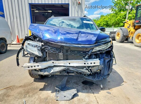 5FNYF8H94MB032038 2021 HONDA PASSPORT Blue 