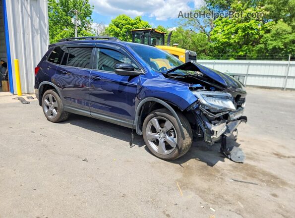 5FNYF8H94MB032038 2021 HONDA PASSPORT Blue 