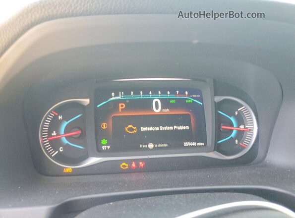 5FNYF8H94MB041046 2021 HONDA PASSPORT Черный Вид щитка приборов