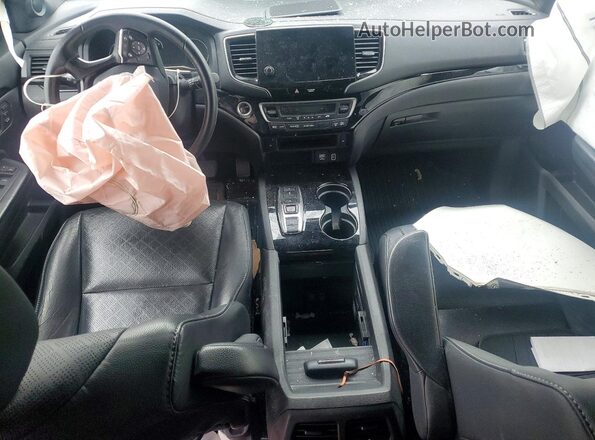 5FNYF8H96KB023774 2019 HONDA PASSPORT White Առջևի վահանակի տեսք
