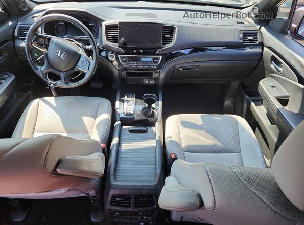 5FNYF8H96MB021641 2021 HONDA PASSPORT Gray Vista del salpicadero