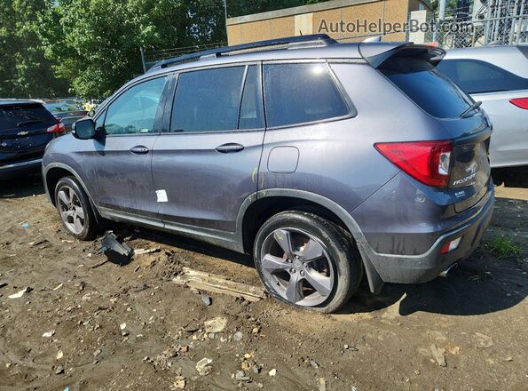5FNYF8H96MB021641 2021 HONDA PASSPORT Gray Trasero izquierdo