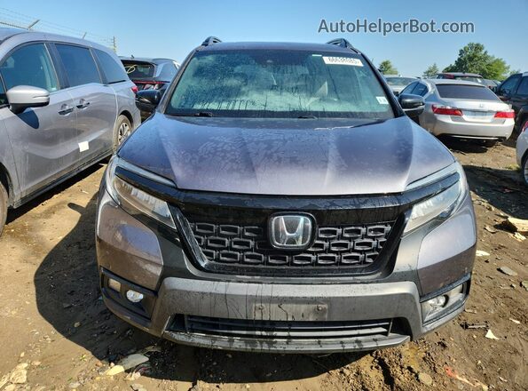 5FNYF8H96MB021641 2021 HONDA PASSPORT Gray Vista frontal