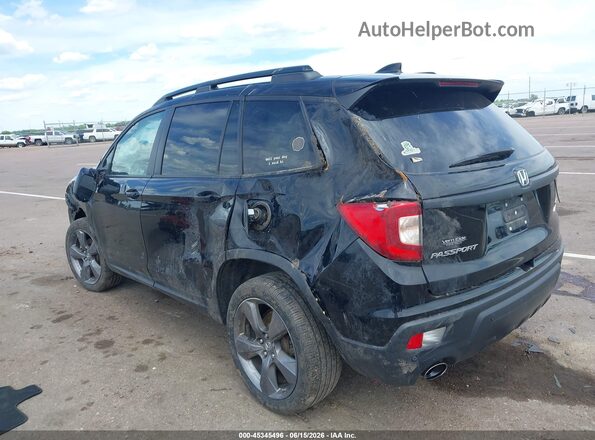 5FNYF8H96MB041047 2021 HONDA PASSPORT Черный Задняя левая четверть
