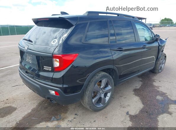 5FNYF8H96MB041047 2021 HONDA PASSPORT Черный Задняя правая четверть