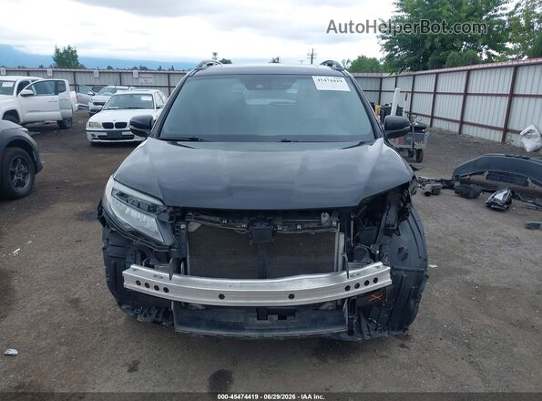 5FNYF8H97LB001249 2020 HONDA PASSPORT Black Սալոնի հետևի տեսք