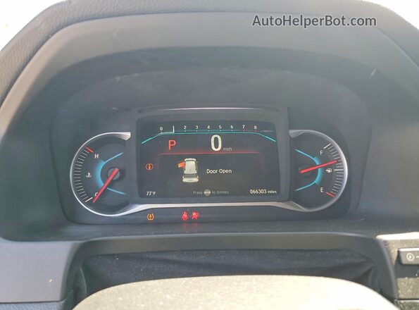 5FNYF8H97LB014342 2020 HONDA PASSPORT Silver Вид щитка приладів