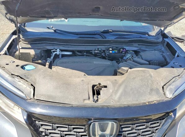 5FNYF8H97LB014342 2020 HONDA PASSPORT Silver Вид підкапотного простору