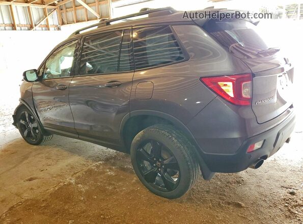 5FNYF8H98KB503282 2019 HONDA PASSPORT Gray 