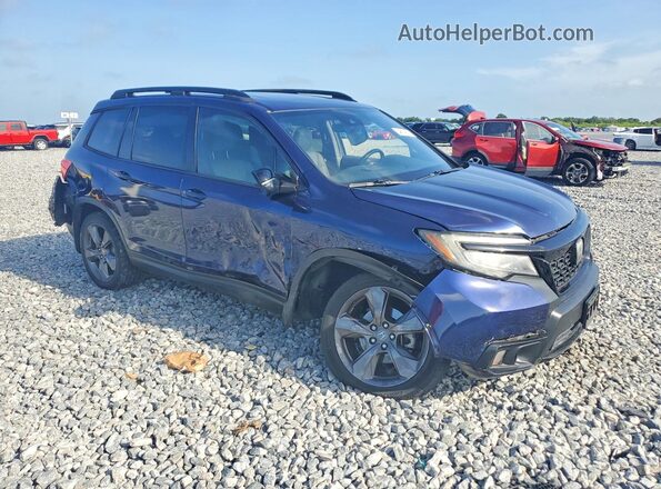 5FNYF8H9XKB020120 2019 HONDA PASSPORT Blue წინა მარჯვენა