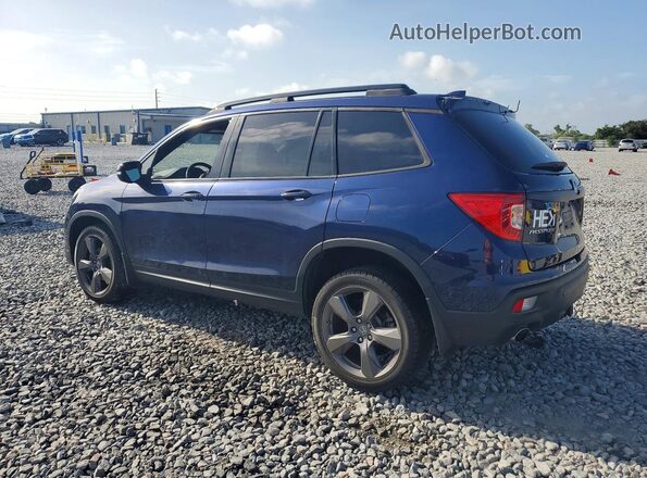 5FNYF8H9XKB020120 2019 HONDA PASSPORT Blue უკანა მარცხენა
