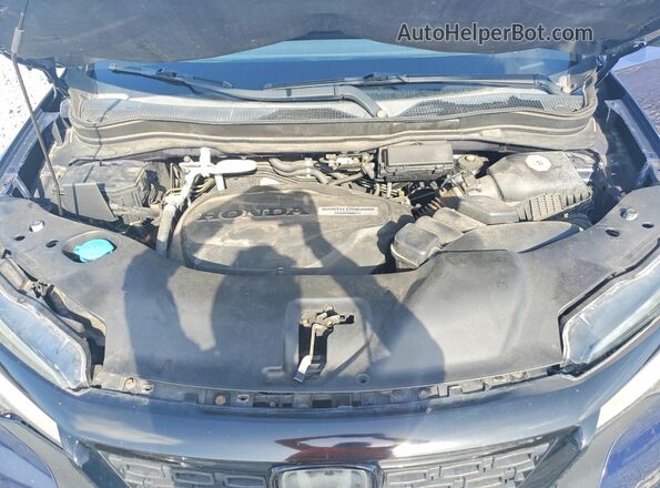 5FNYF8H9XKB020120 2019 HONDA PASSPORT Blue უკანა სალონის ხედი