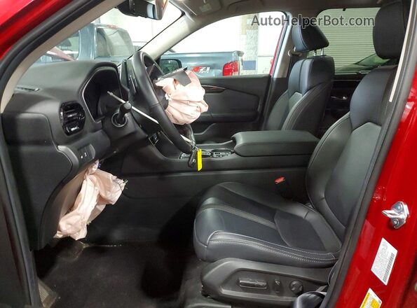 5FNYG1H42SB110130 2025 HONDA PILOT Red Вид салону спереду