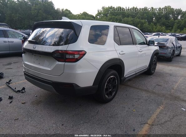 5FNYG1H4XSB103720 2025 HONDA PILOT White Trasero derecho