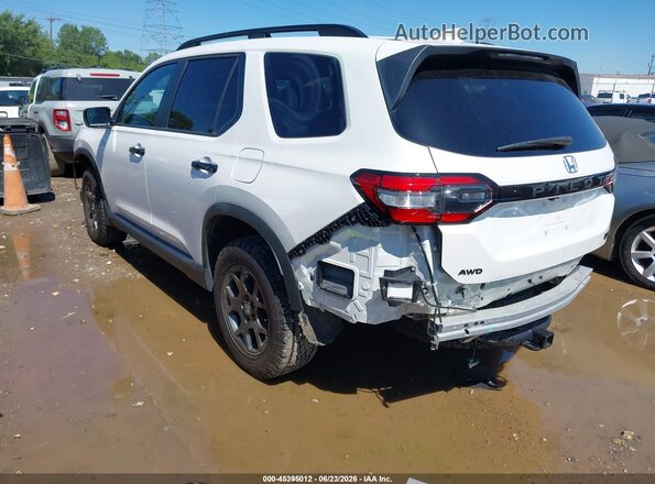 5FNYG1H62SB032000 2025 HONDA PILOT White უკანა მარცხენა