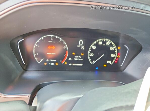 5FNYG1H64SB038431 2025 HONDA PILOT Silver Vista del cuadro de instrumentos