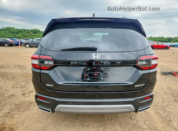 5FNYG1H72PB044132 2023 HONDA PILOT Black Rear view