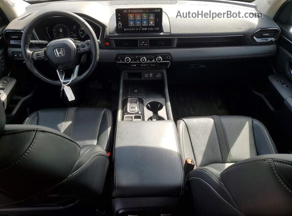 5FNYG1H72RB029620 2024 HONDA PILOT White Dashboard view