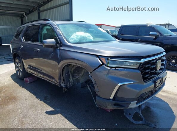 5FNYG1H73PB021202 2023 HONDA PILOT Gray Widok z przodu