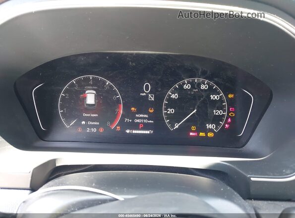 5FNYG1H73PB021202 2023 HONDA PILOT Gray Widok tylnych siedzeń