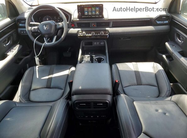5FNYG1H78PB030395 2023 HONDA PILOT Gray წინა პანელის ხედი