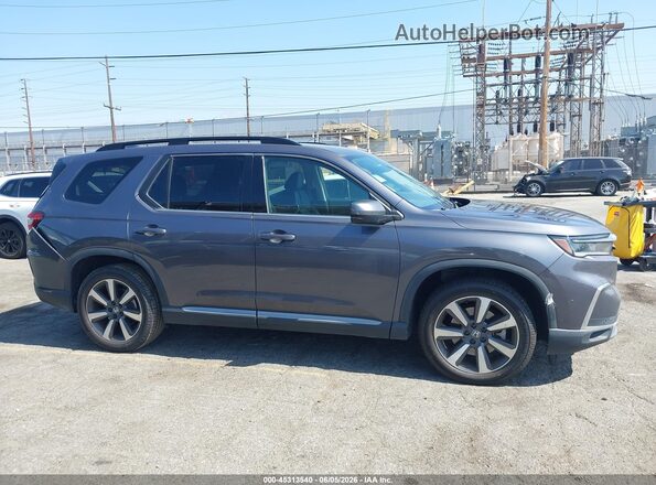5FNYG1H7XRB046472 2024 HONDA PILOT Gray უკანა სალონის ხედი