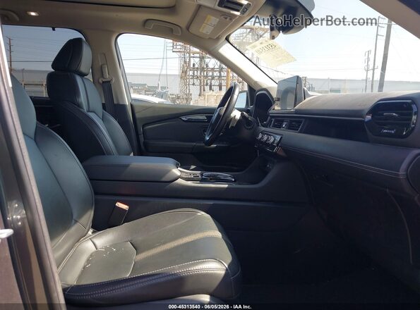 5FNYG1H7XRB046472 2024 HONDA PILOT Gray წინა სალონის ხედი