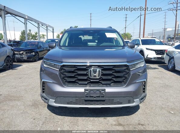 5FNYG1H7XRB046472 2024 HONDA PILOT Gray ხელსაწყოთა პანელის ხედი