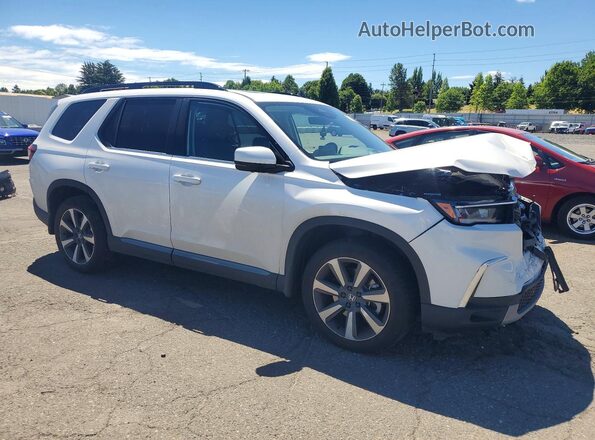5FNYG1H84RB048940 2024 HONDA PILOT Белый Передняя правая четверть