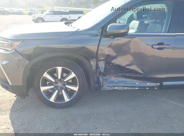 5FNYG1H85SB035328 2025 HONDA PILOT Gray Widok z przodu