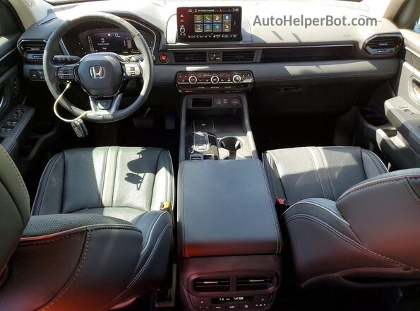 5FNYG1H85SB165772 2025 HONDA PILOT Gray Dashboard view