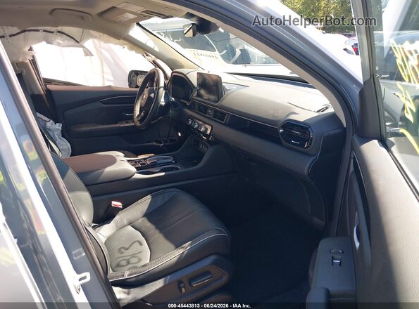 5FNYG1H8XSB165752 2025 HONDA PILOT Light Blue Вид салону спереду