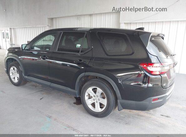 5FNYG2H23PB004765 2023 HONDA PILOT Black Rear left