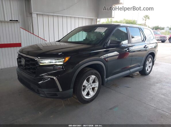 5FNYG2H23PB004765 2023 HONDA PILOT Black Front left