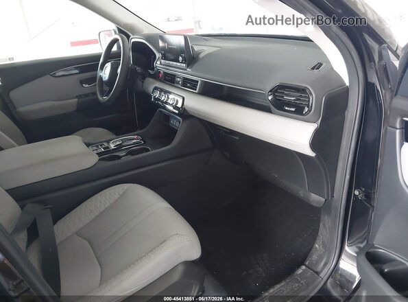 5FNYG2H23PB004765 2023 HONDA PILOT Black Front interior view