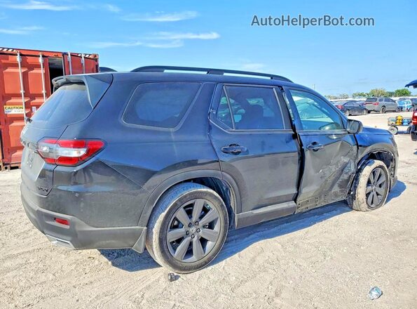 5FNYG2H31SB024403 2025 HONDA PILOT Black უკანა მარჯვენა