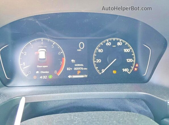 5FNYG2H31SB024403 2025 HONDA PILOT Black ხელსაწყოთა პანელის ხედი