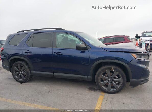 5FNYG2H34PB012818 2023 HONDA PILOT Dark Blue Вид задней части салона