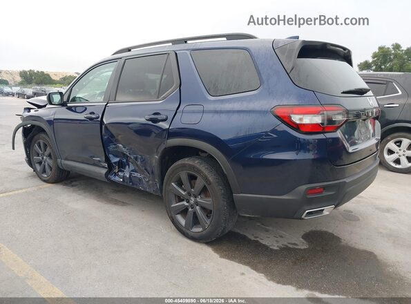 5FNYG2H34PB012818 2023 HONDA PILOT Dark Blue Задняя левая четверть