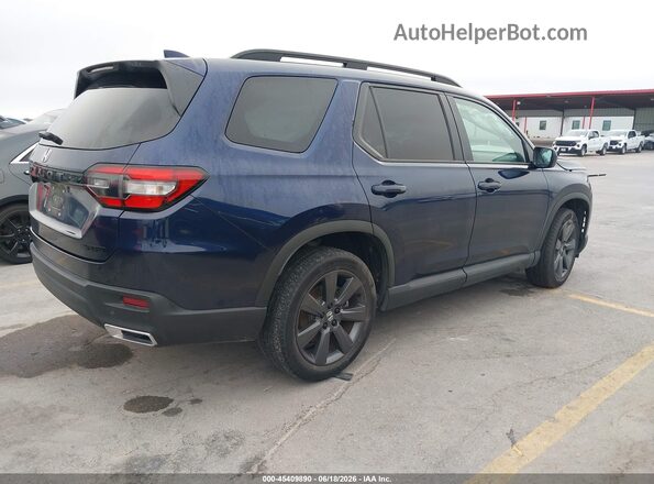5FNYG2H34PB012818 2023 HONDA PILOT Dark Blue Задняя правая четверть