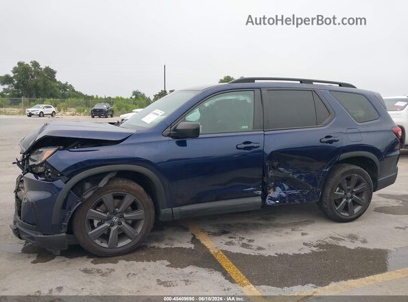5FNYG2H34PB012818 2023 HONDA PILOT Dark Blue Панорамный вид салона 360°