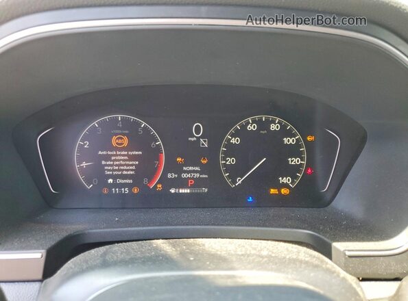 5FNYG2H37SB046583 2025 HONDA PILOT Black Սարքավորումների վահանակի տեսք