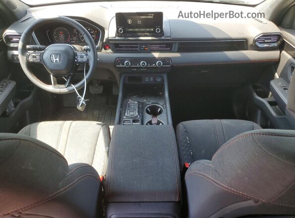 5FNYG2H37SB046583 2025 HONDA PILOT Black Առջևի վահանակի տեսք
