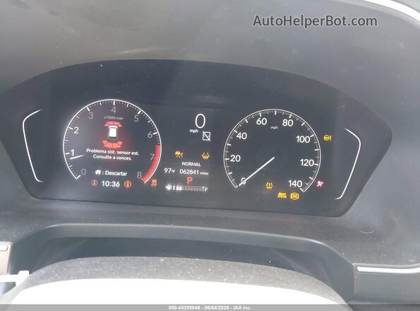 5FNYG2H40PB010556 2023 HONDA PILOT White Vista de los asientos traseros
