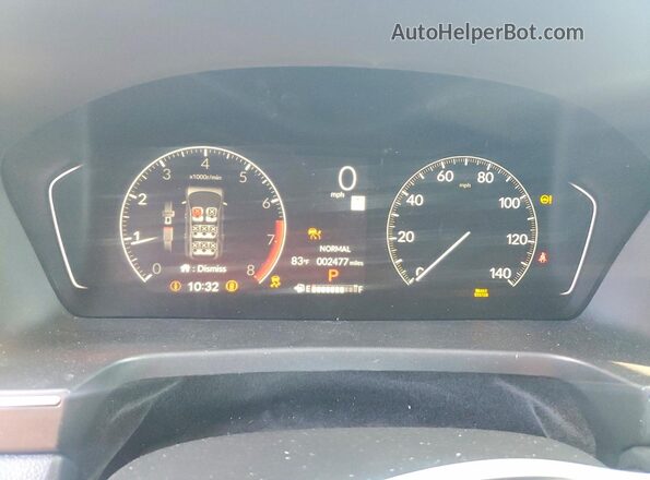 5FNYG2H43SB044239 2025 HONDA PILOT White ხელსაწყოთა პანელის ხედი