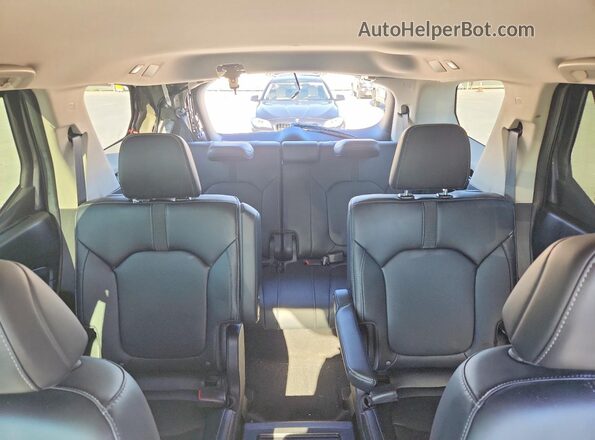 5FNYG2H59PB004974 2023 HONDA PILOT Gray Вид задніх сидінь