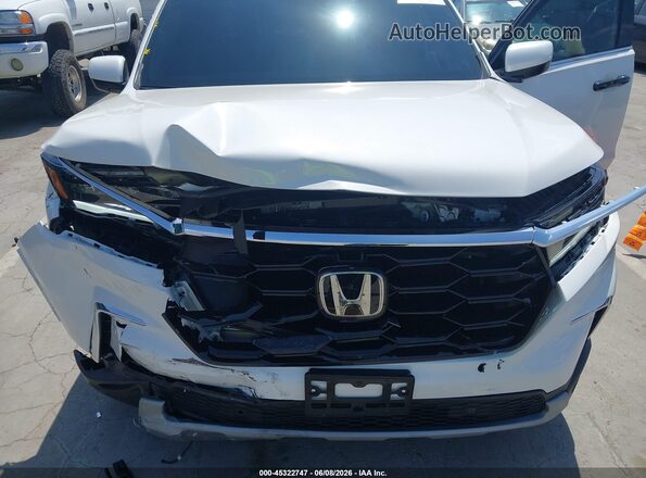 5FNYG2H70SB041230 2025 HONDA PILOT White Widok z przodu