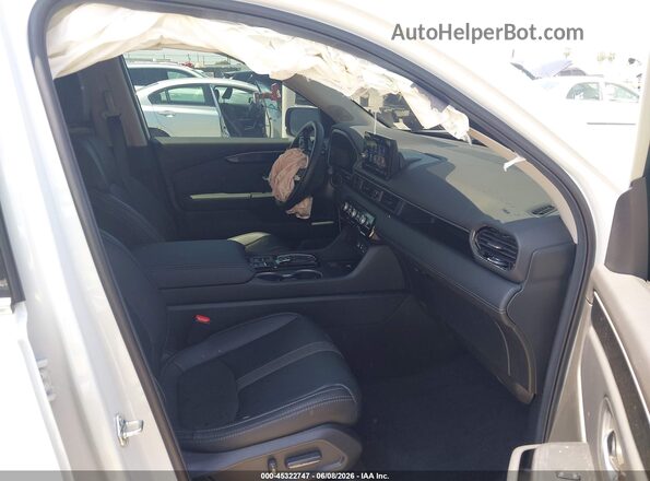 5FNYG2H70SB041230 2025 HONDA PILOT White Widok wnętrza z przodu