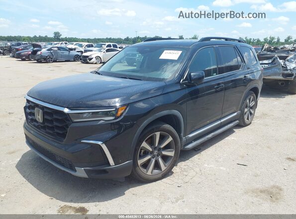 5FNYG2H72PB003120 2023 HONDA PILOT Black Front left